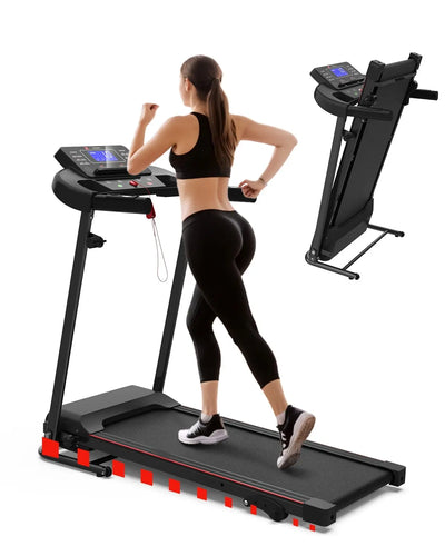 Foldable Treadmill Fitness Walking Machine CJDropshipping