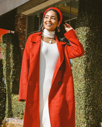 Mari Bold Headband in Velvet Azure Thanatos