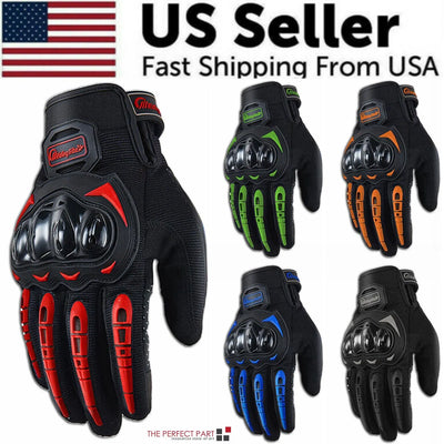 Racing Motorcycle Motorbike Motocross Riding Dirt Bike Full Finger Puce Gaia