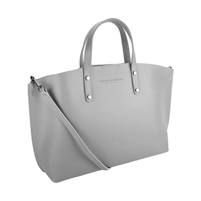 RB1024F | Women’s Handbag in Genuine Leather – Made in Italy with Shoulder Strap Orchid Theia