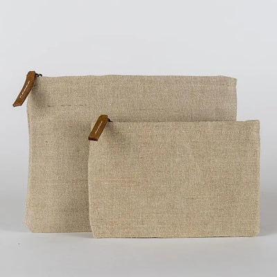 Modern Jute Pouch Vesuvianite