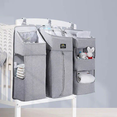 Baby Diaper Caddy with Dividers Maroon Chronos