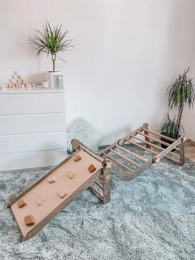 Brown Chipmunk Rock with slide Lavender Arachne