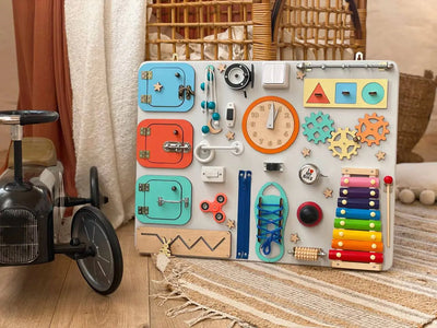 Busy board MAXI (multicolored) Raspberry Helen